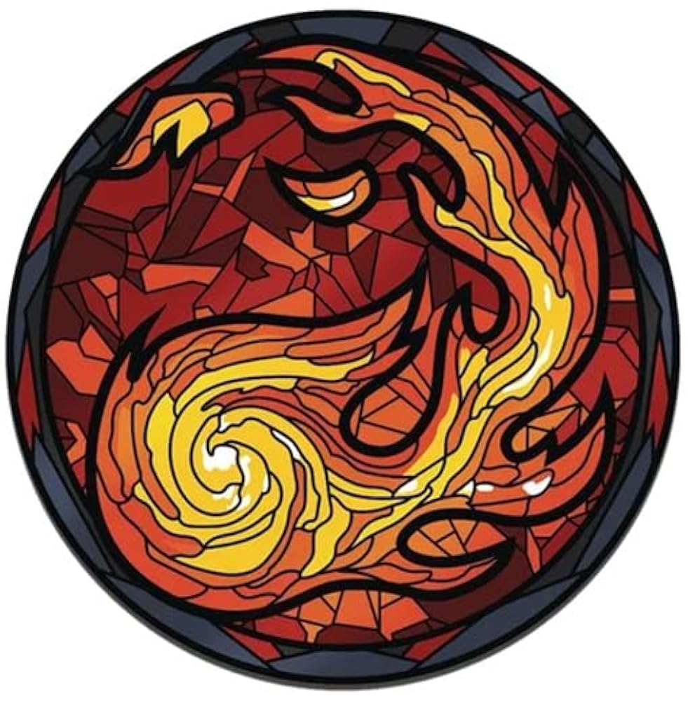 【未使用】MTG　Pinfinity　巨大なるカーリア　提示用　金属製 AETHERDRIFT Pinfinity AR Collectable Pin Magic The Gathering